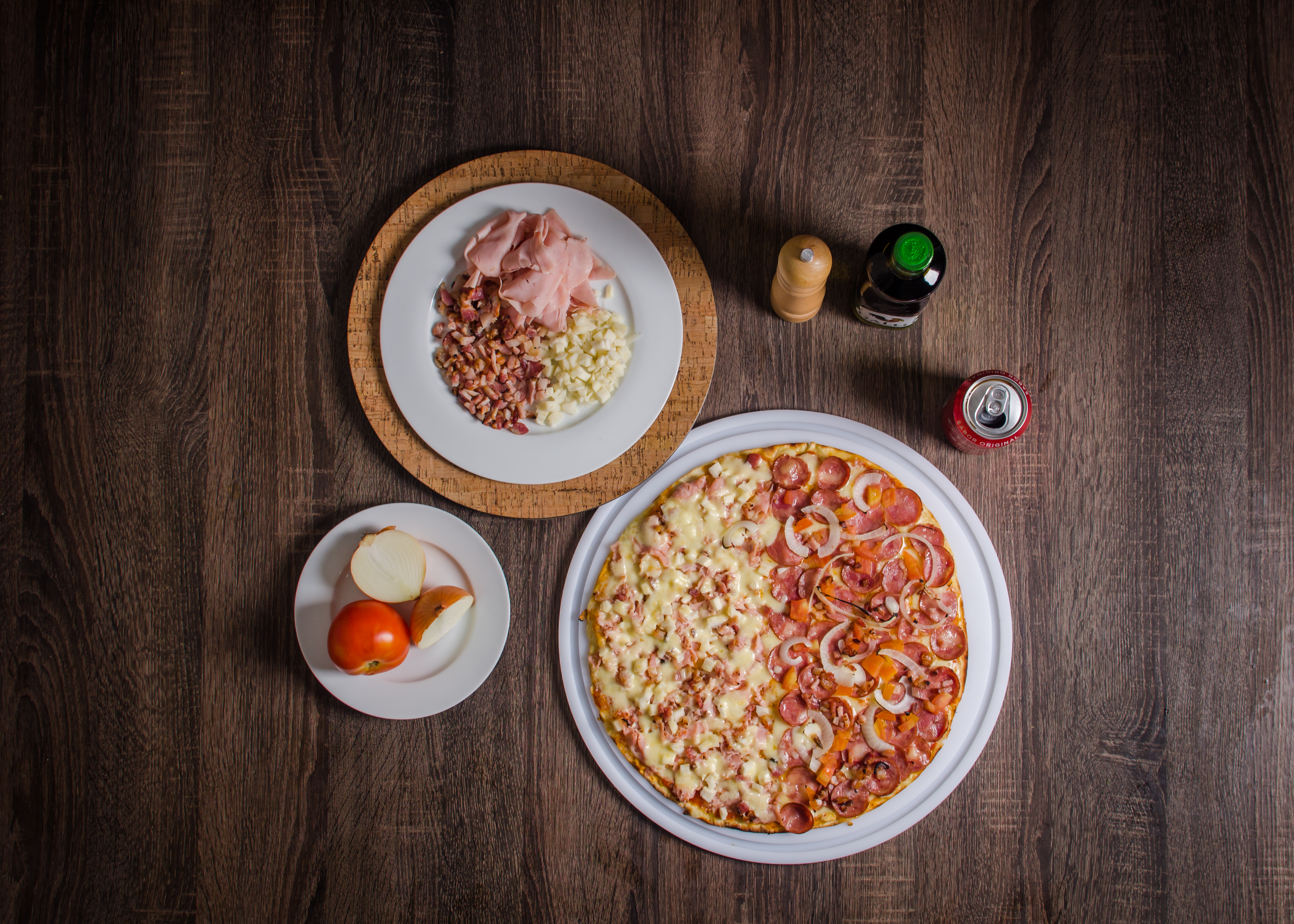 pizza Cheff Maradona Com Leonardo